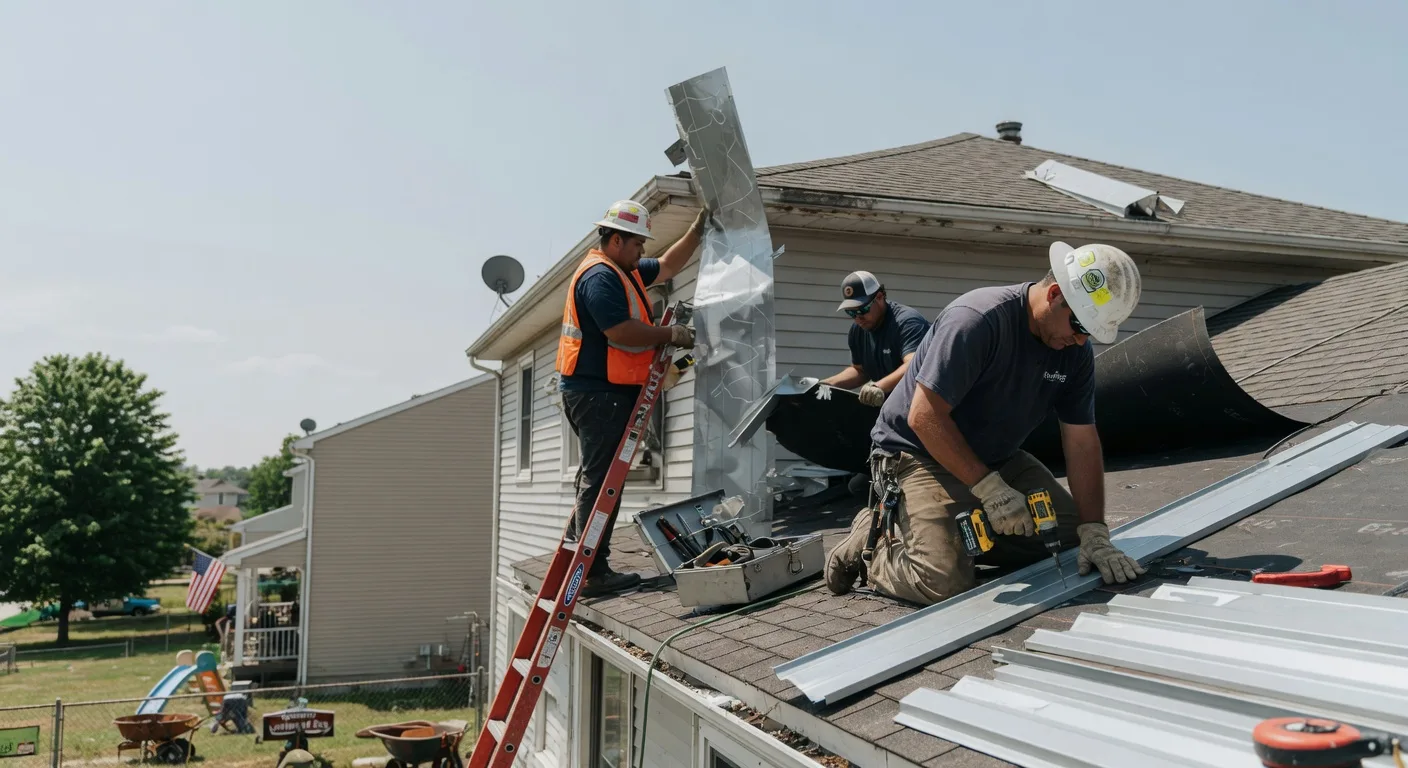 Storm Damage Metal Roof Repair in Madawaska, ME